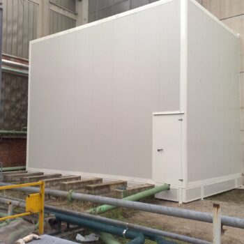 cofanatura insonorizzante per torre evaporativa